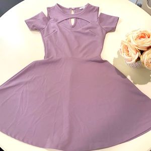 lilac dress charlotte russe